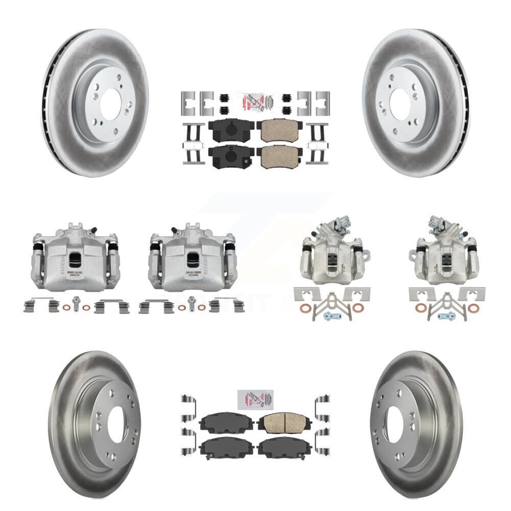 Transit Auto - KCG-101818N - Front and Rear Disc Brake Kits