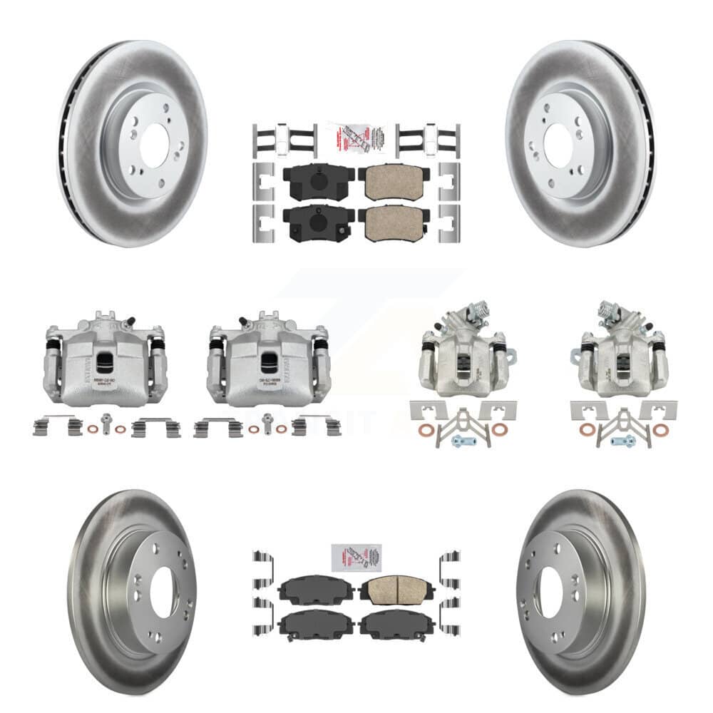Transit Auto - KCG-101819N - Front and Rear Disc Brake Kits
