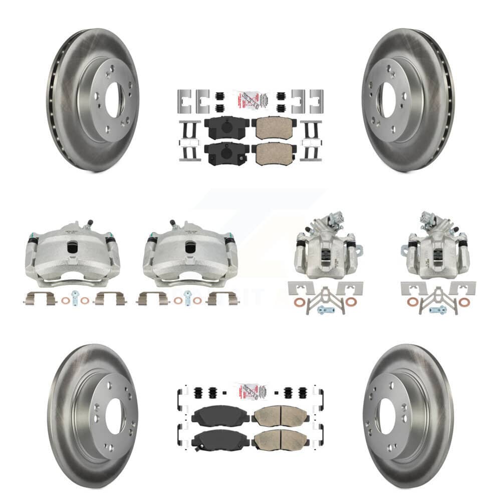 Transit Auto - KCG-101821N - Front and Rear Disc Brake Kits