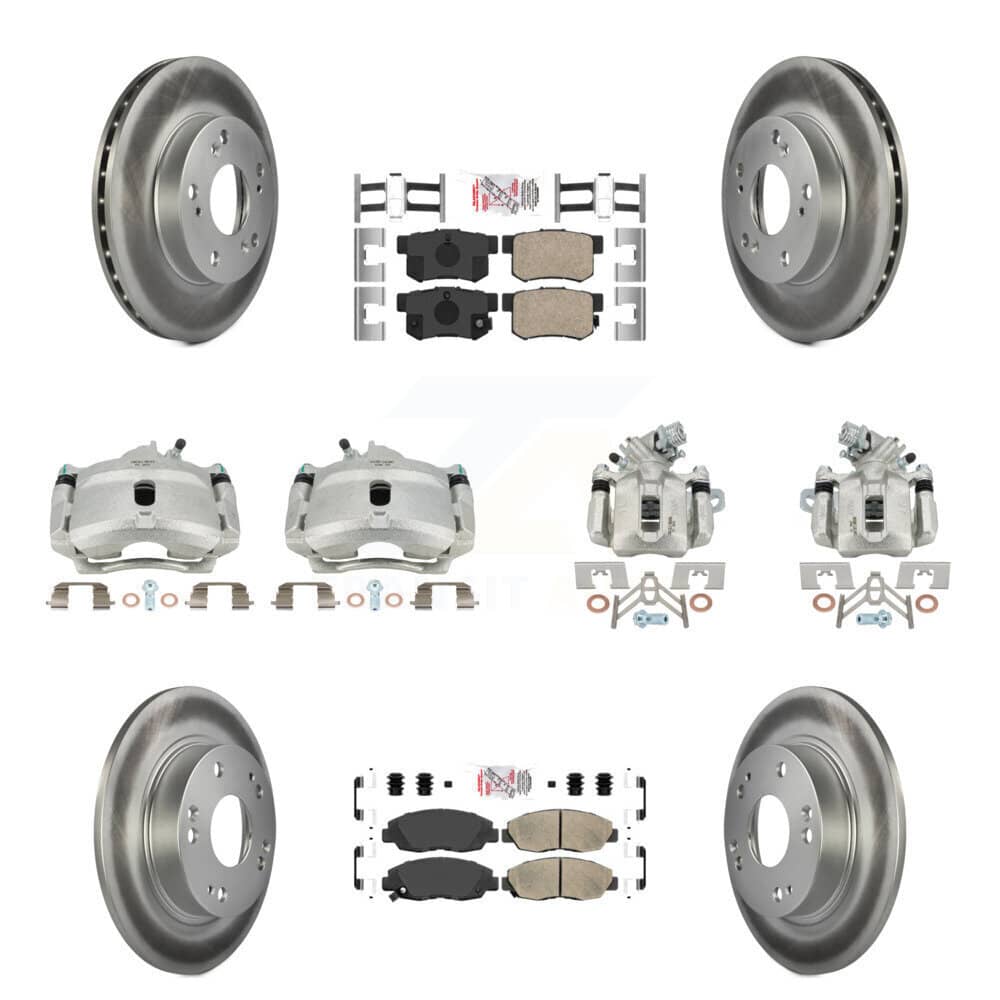 Transit Auto - KCG-101823N - Front and Rear Disc Brake Kits