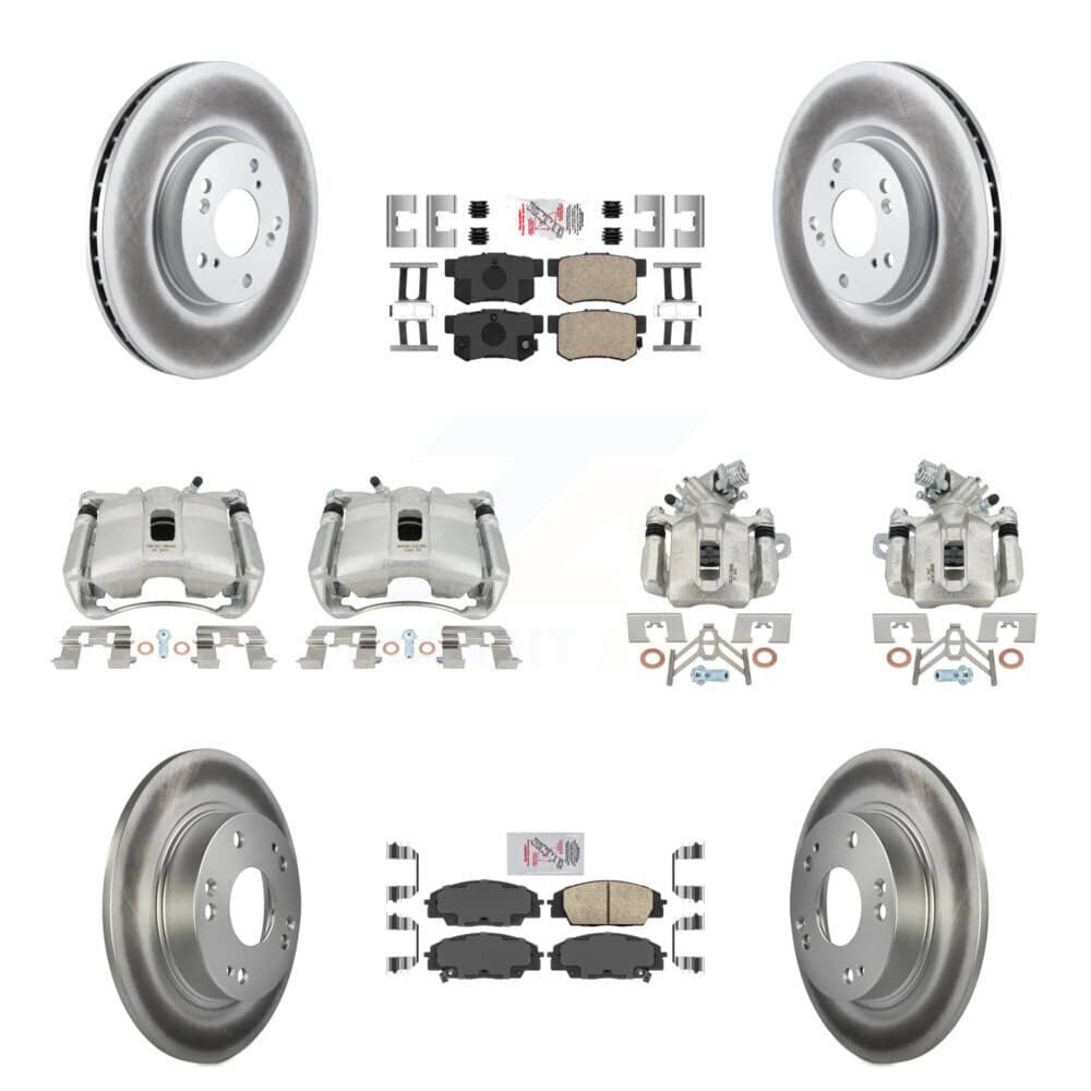 Transit Auto - KCG-101824N - Front and Rear Disc Brake Kits