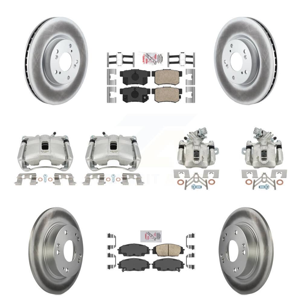 Transit Auto - KCG-101825N - Front and Rear Disc Brake Kits