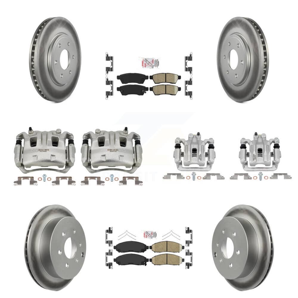 Transit Auto - KCG-101826N - Front and Rear Disc Brake Kits