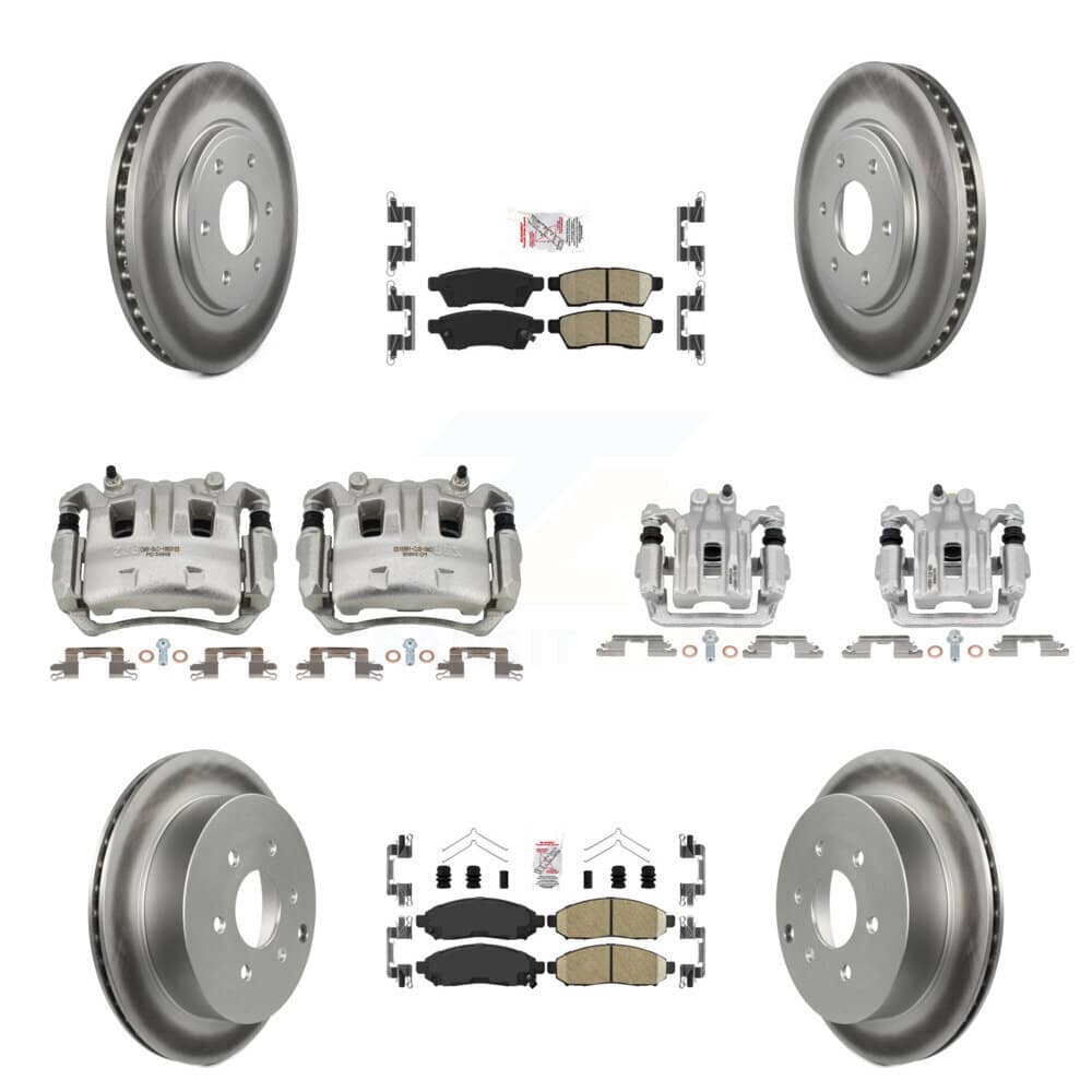 Transit Auto - KCG-101827N - Front and Rear Disc Brake Kits