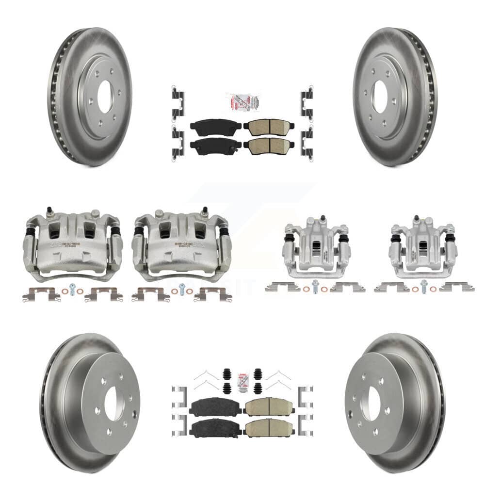 Transit Auto - KCG-101831N - Front and Rear Disc Brake Kits