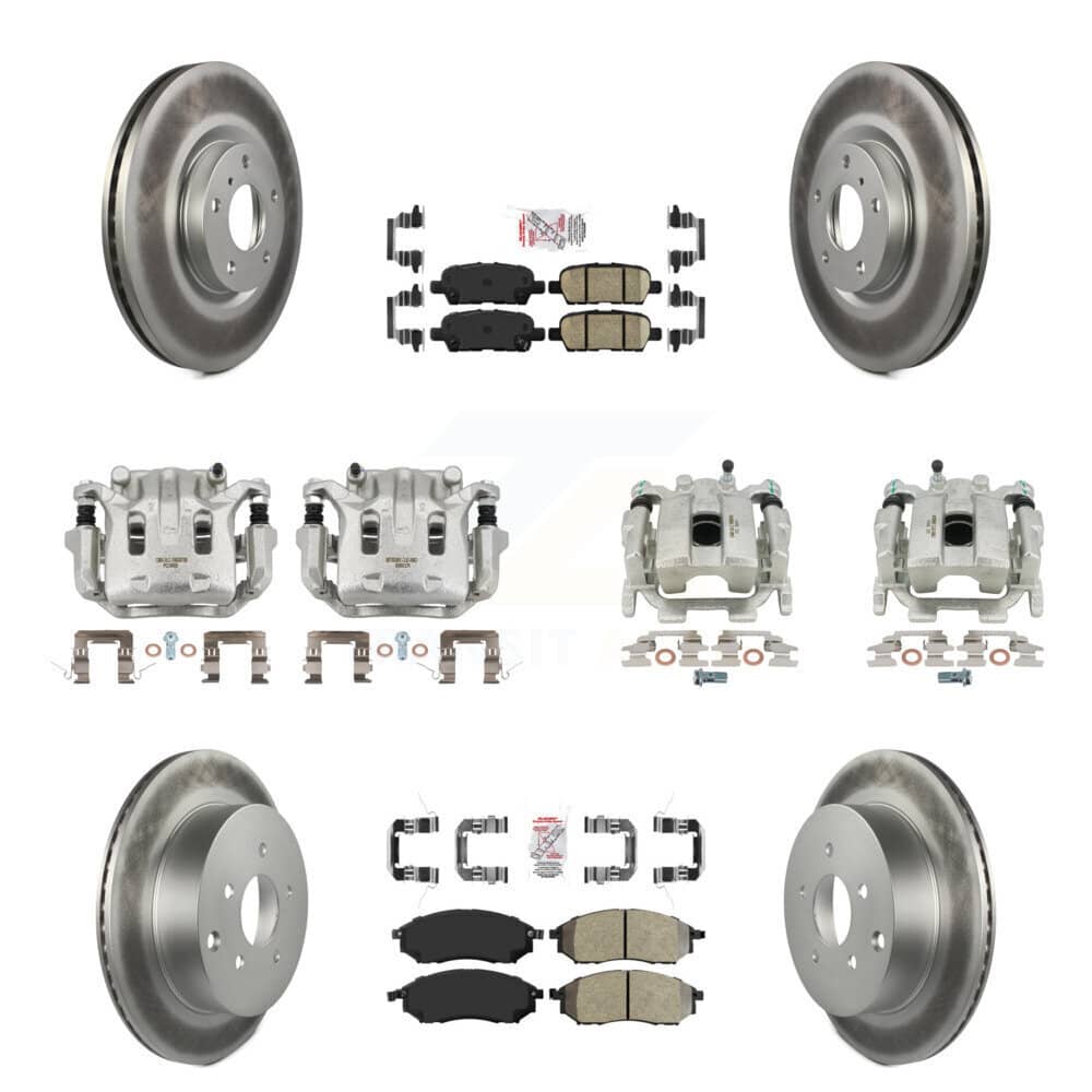 Transit Auto - KCG-101839N - Front and Rear Disc Brake Kits