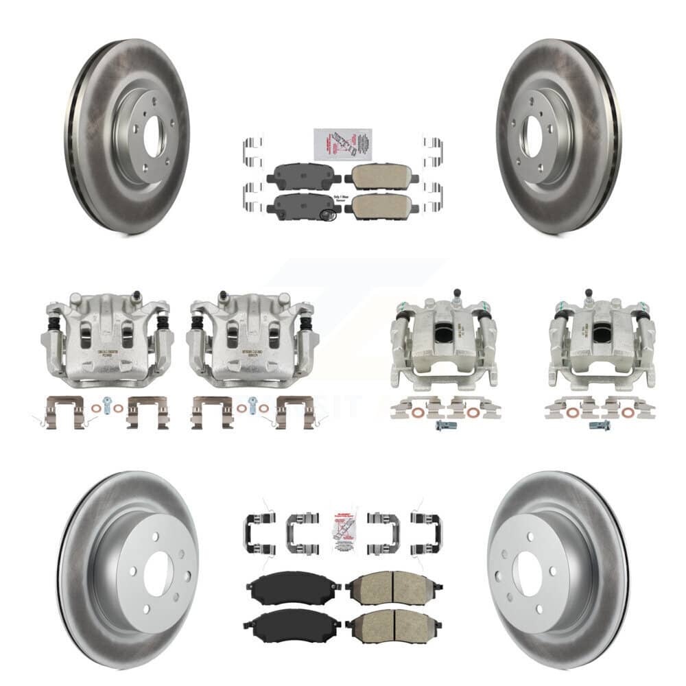 Transit Auto - KCG-101851N - Front and Rear Disc Brake Kits