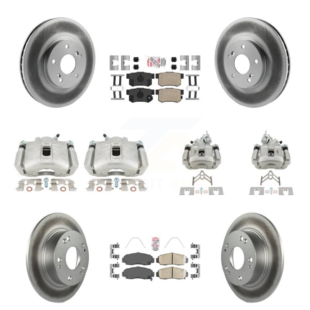 Transit Auto - KCG-101859N - Front and Rear Disc Brake Kits