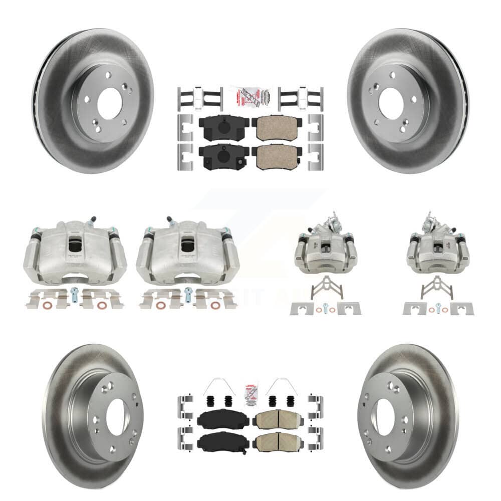 Transit Auto - KCG-101860N - Front and Rear Disc Brake Kits