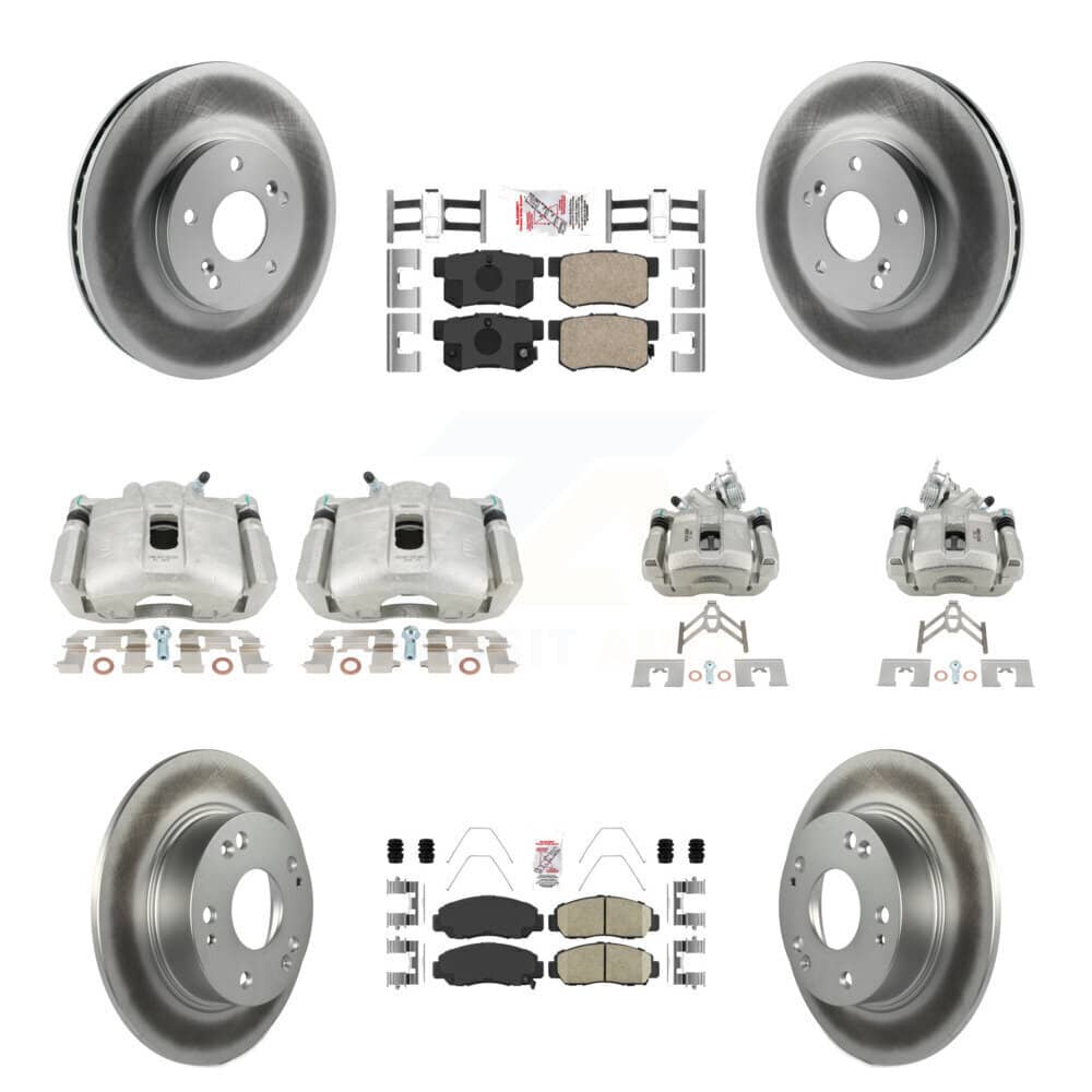 Transit Auto - KCG-101877N - Front and Rear Disc Brake Kits