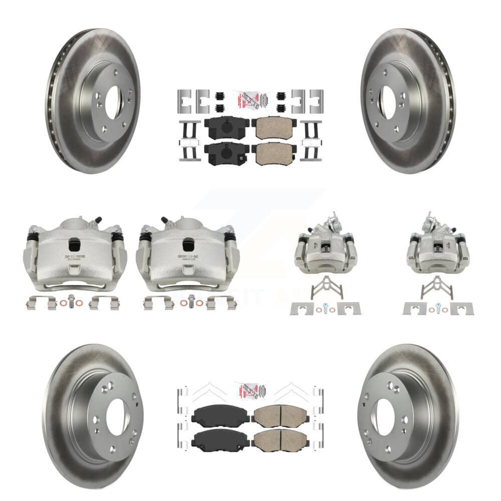 Transit Auto - KCG-101878N - Front and Rear Disc Brake Kits