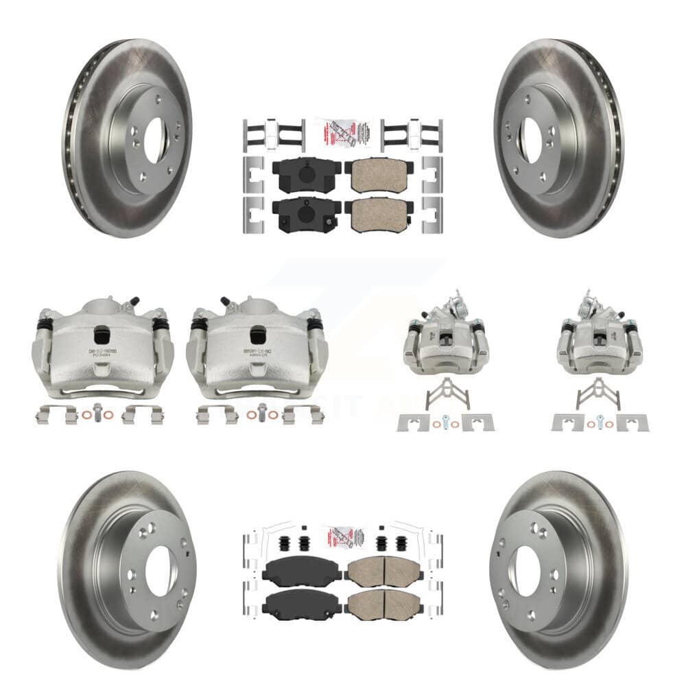 Transit Auto - KCG-101885N - Front and Rear Disc Brake Kits
