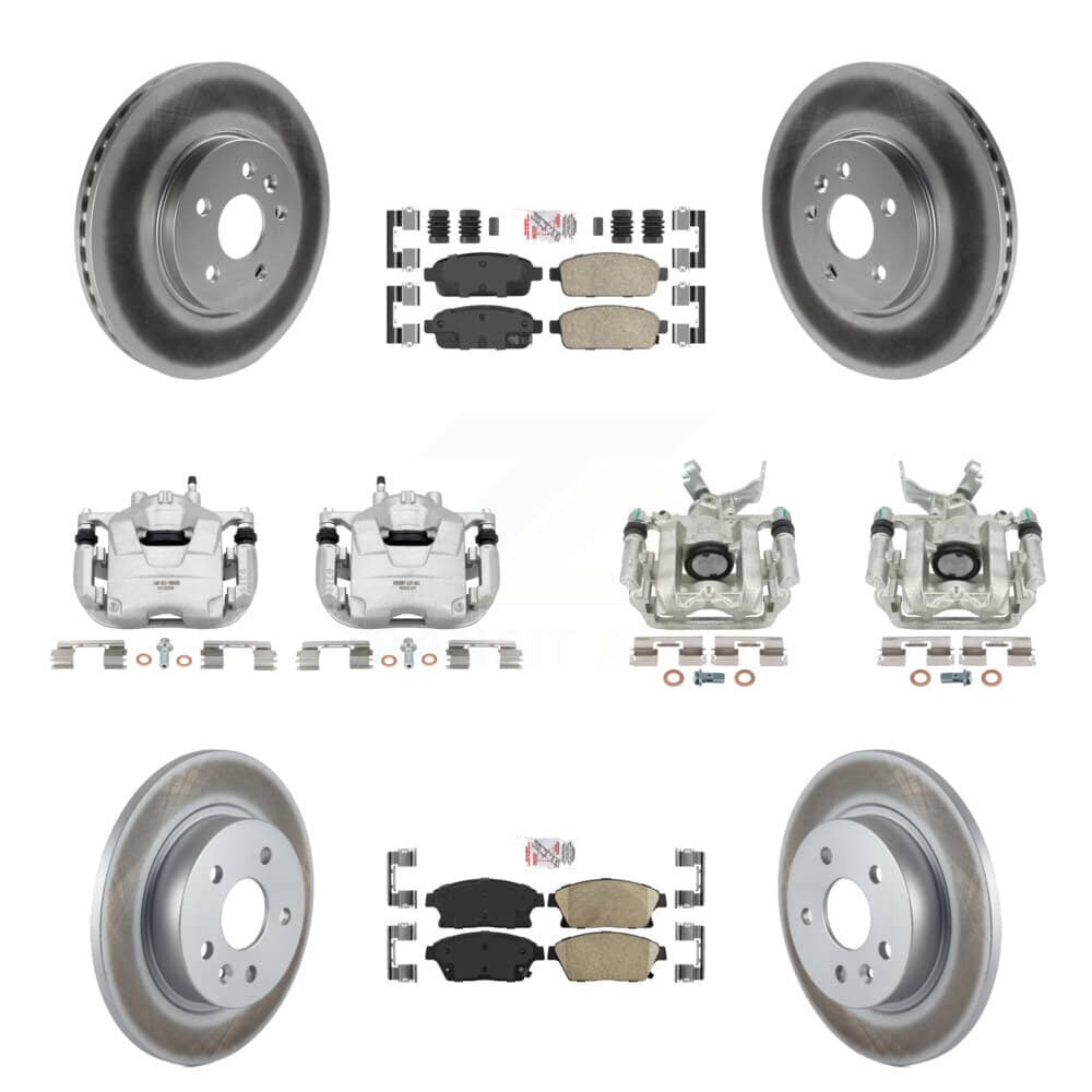 Transit Auto - KCG-101891N - Front and Rear Disc Brake Kits