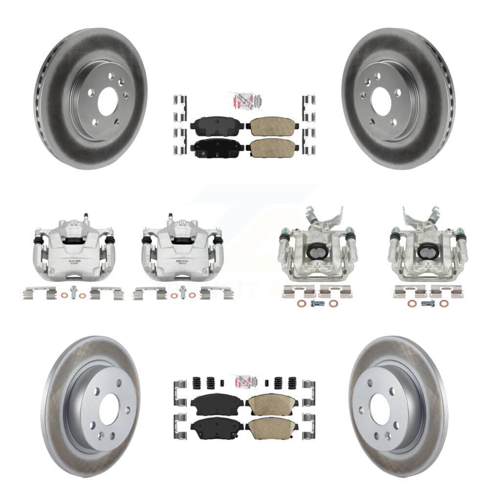 Transit Auto - KCG-101892N - Front and Rear Disc Brake Kits