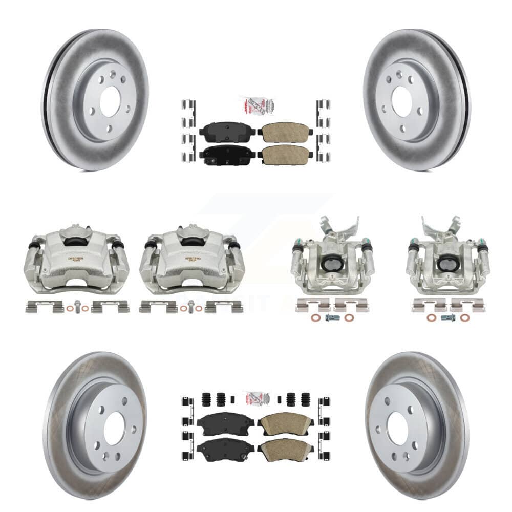 Transit Auto - KCG-101896N - Front and Rear Disc Brake Kits