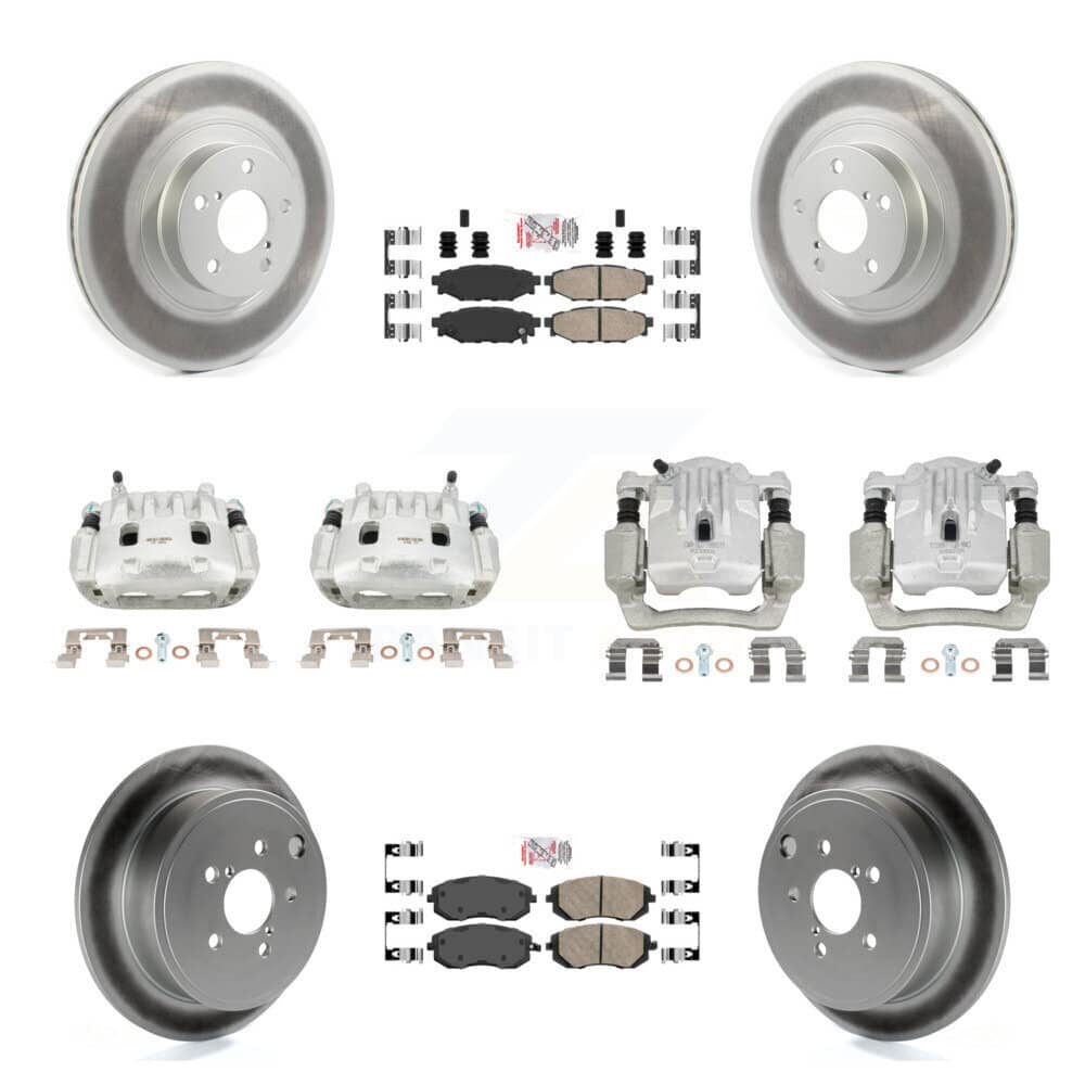Transit Auto - KCG-101899N - Front and Rear Disc Brake Kits