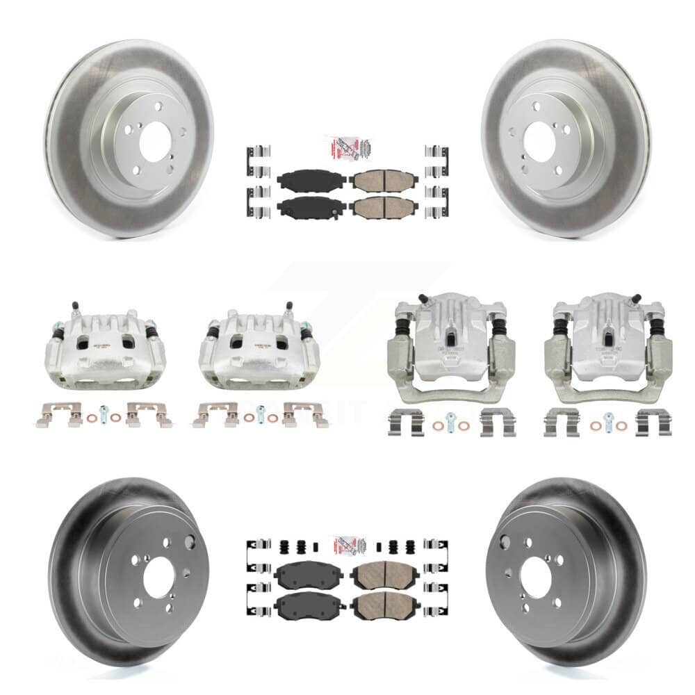 Transit Auto - KCG-101900N - Front and Rear Disc Brake Kits