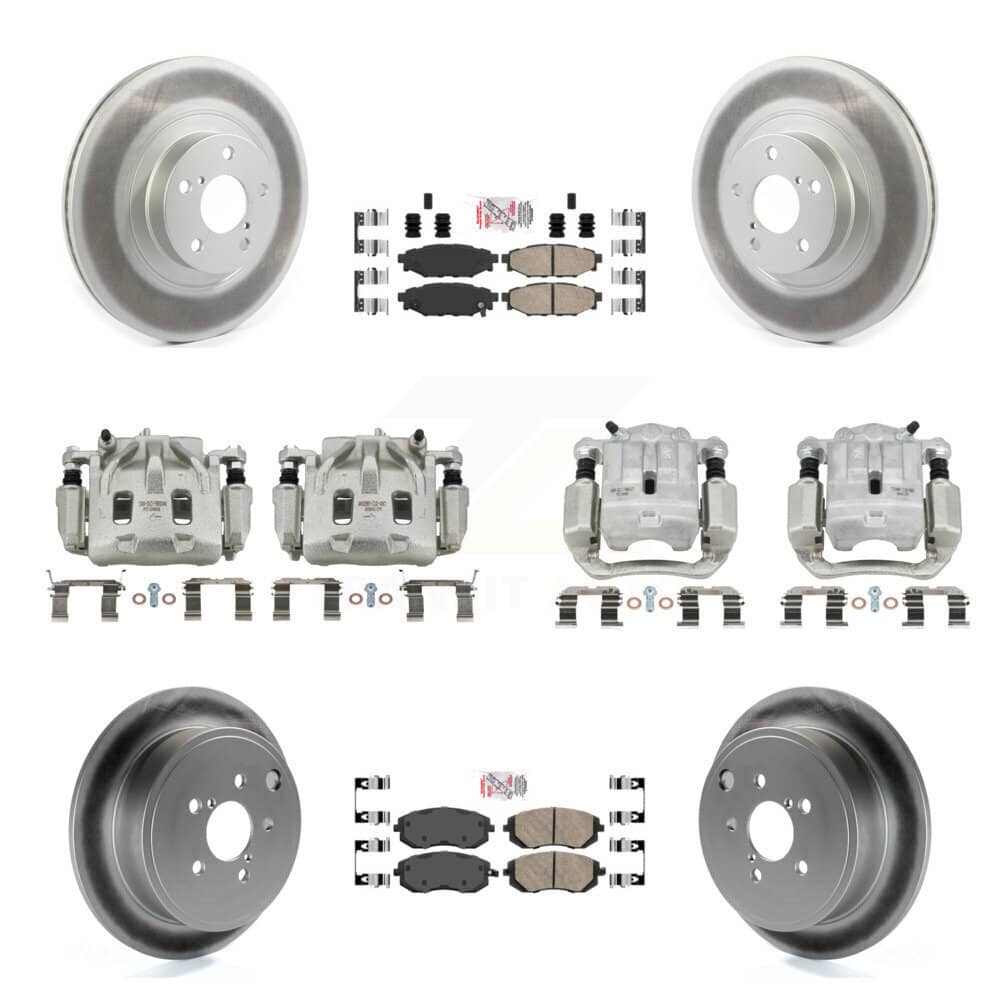 Transit Auto - KCG-101903N - Front and Rear Disc Brake Kits