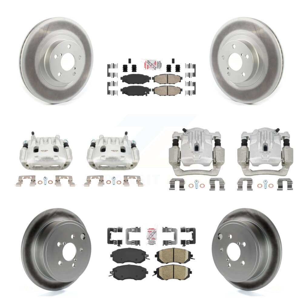 Transit Auto - KCG-101909N - Front and Rear Disc Brake Kits