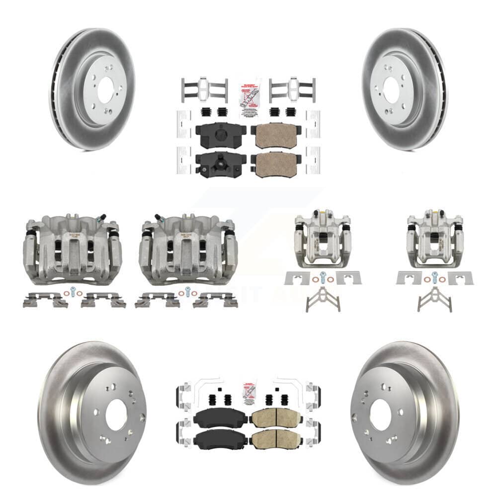 Transit Auto - KCG-101963N - Front and Rear Disc Brake Kits