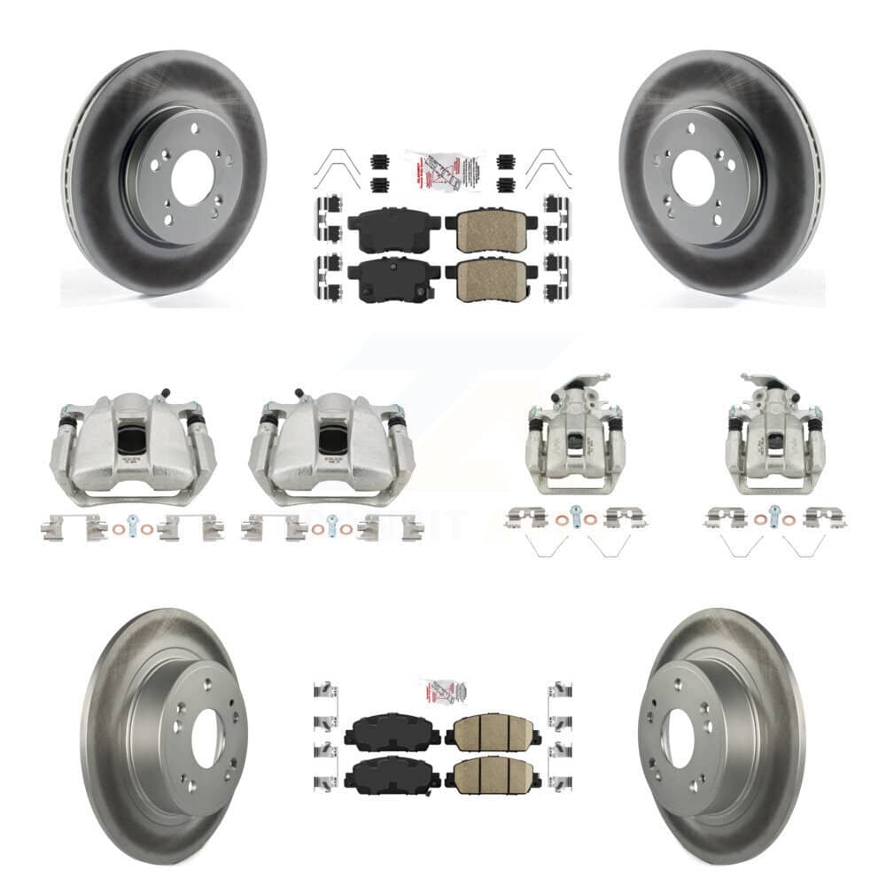 Transit Auto - KCG-101982N - Front and Rear Disc Brake Kits