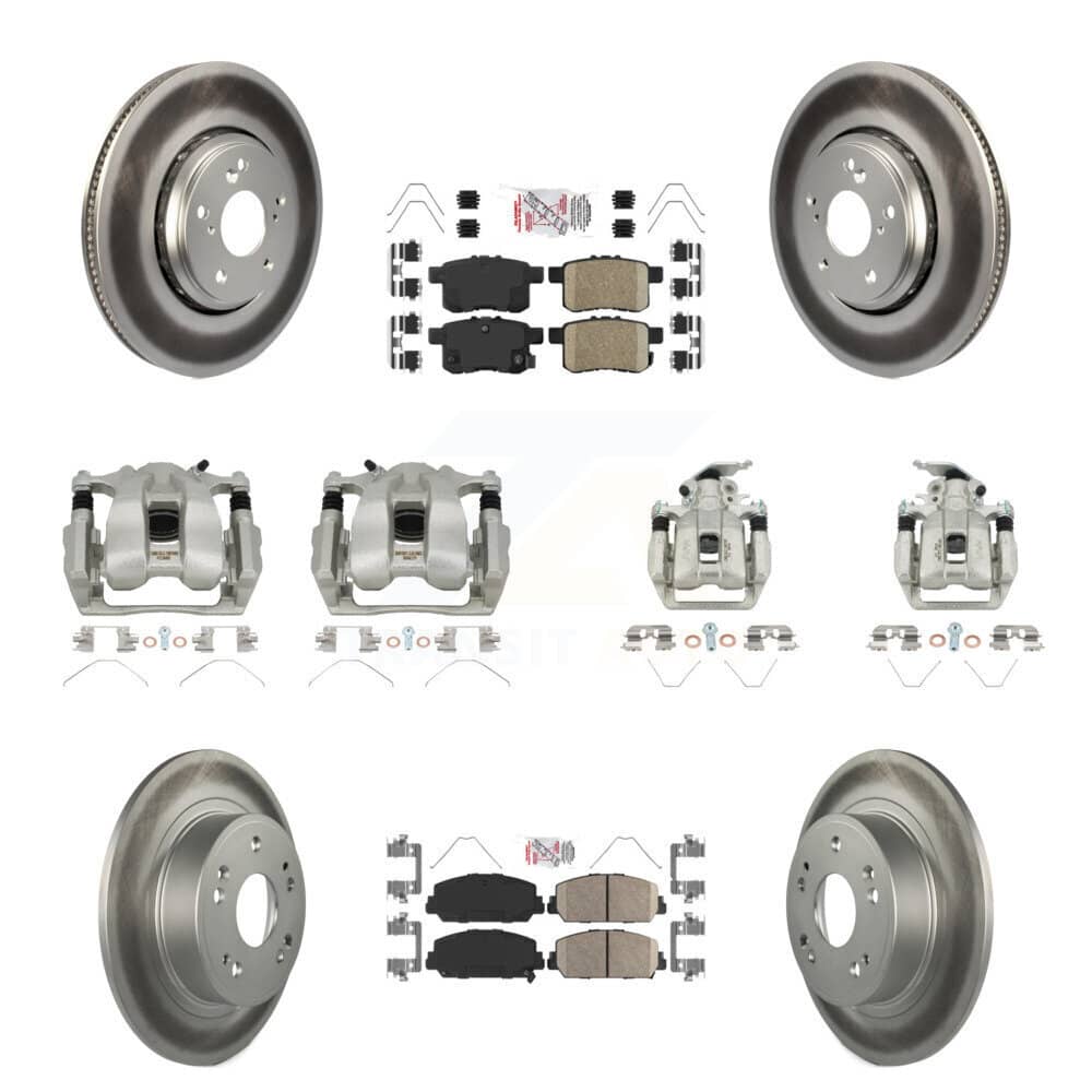 Transit Auto - KCG-101988N - Front and Rear Disc Brake Kits