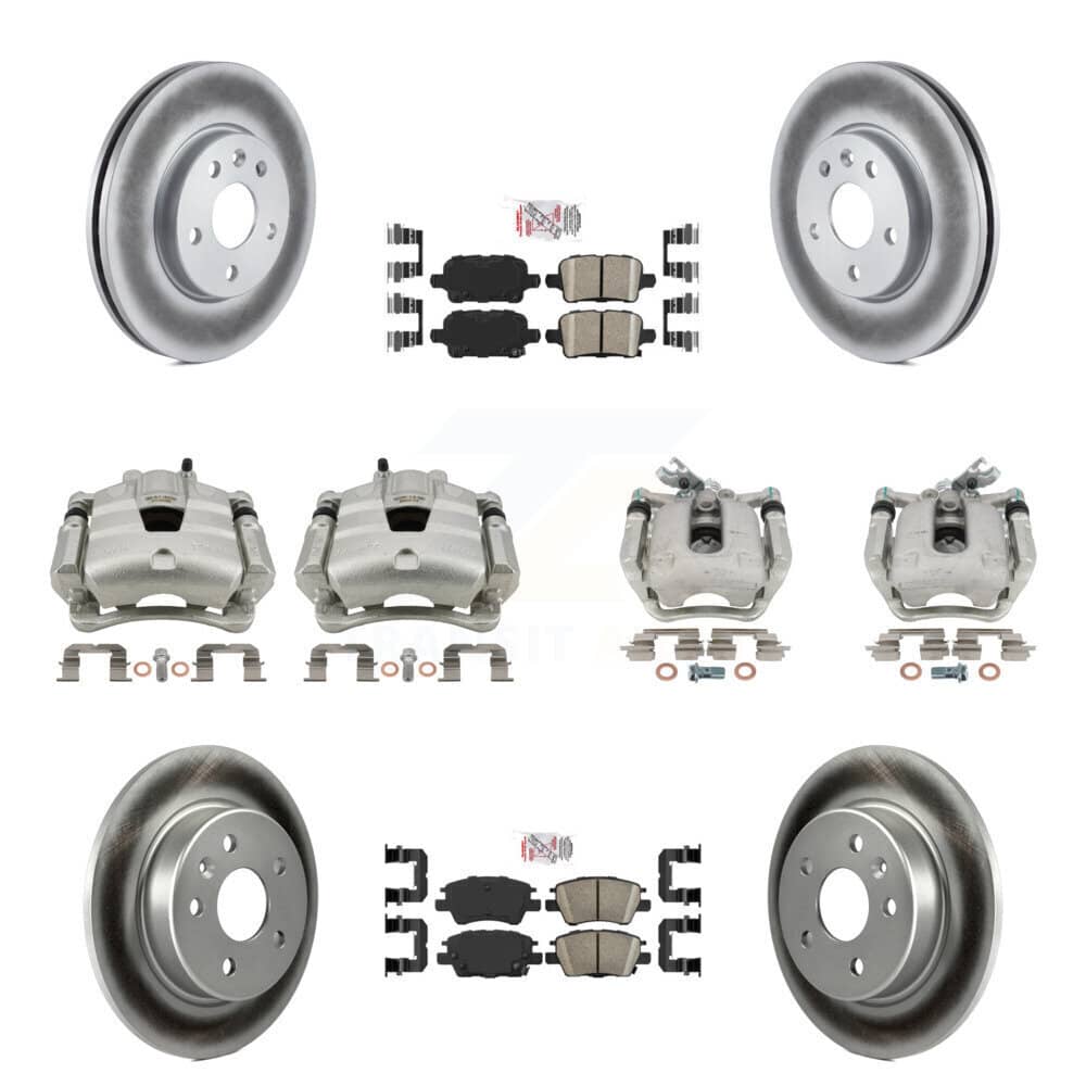 Transit Auto - KCG-101991N - Front and Rear Disc Brake Kits