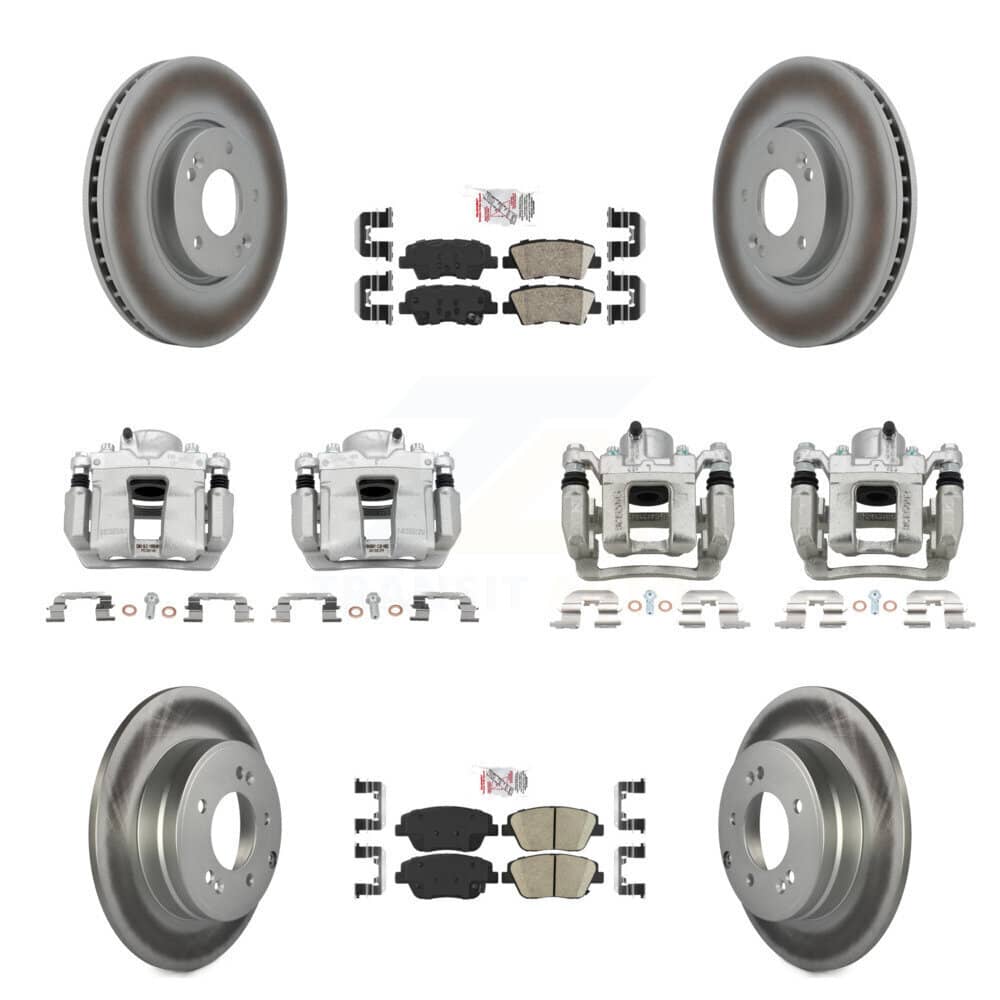 Transit Auto - KCG-101998N - Front and Rear Disc Brake Kits