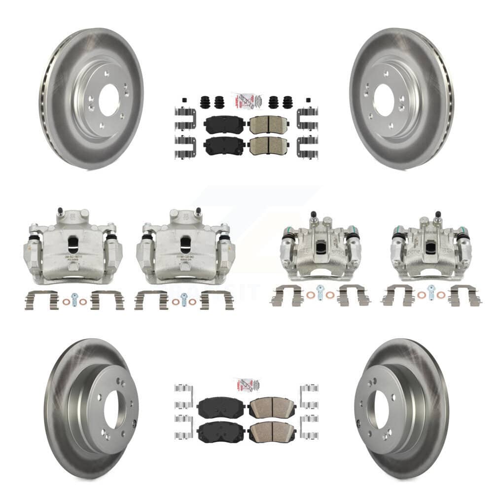 Transit Auto - KCG-102004N - Front and Rear Disc Brake Kits