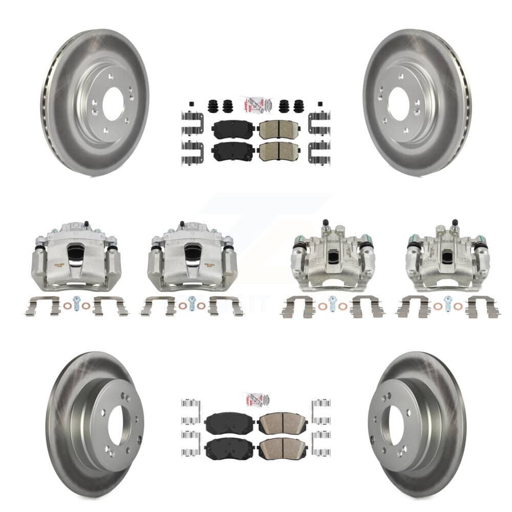 Transit Auto - KCG-102005N - Front and Rear Disc Brake Kits