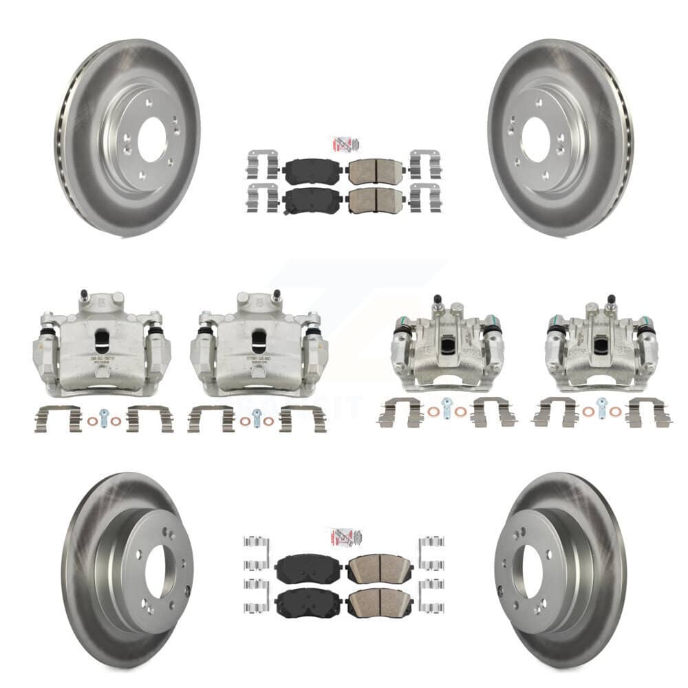 Transit Auto - KCG-102008N - Front and Rear Disc Brake Kits