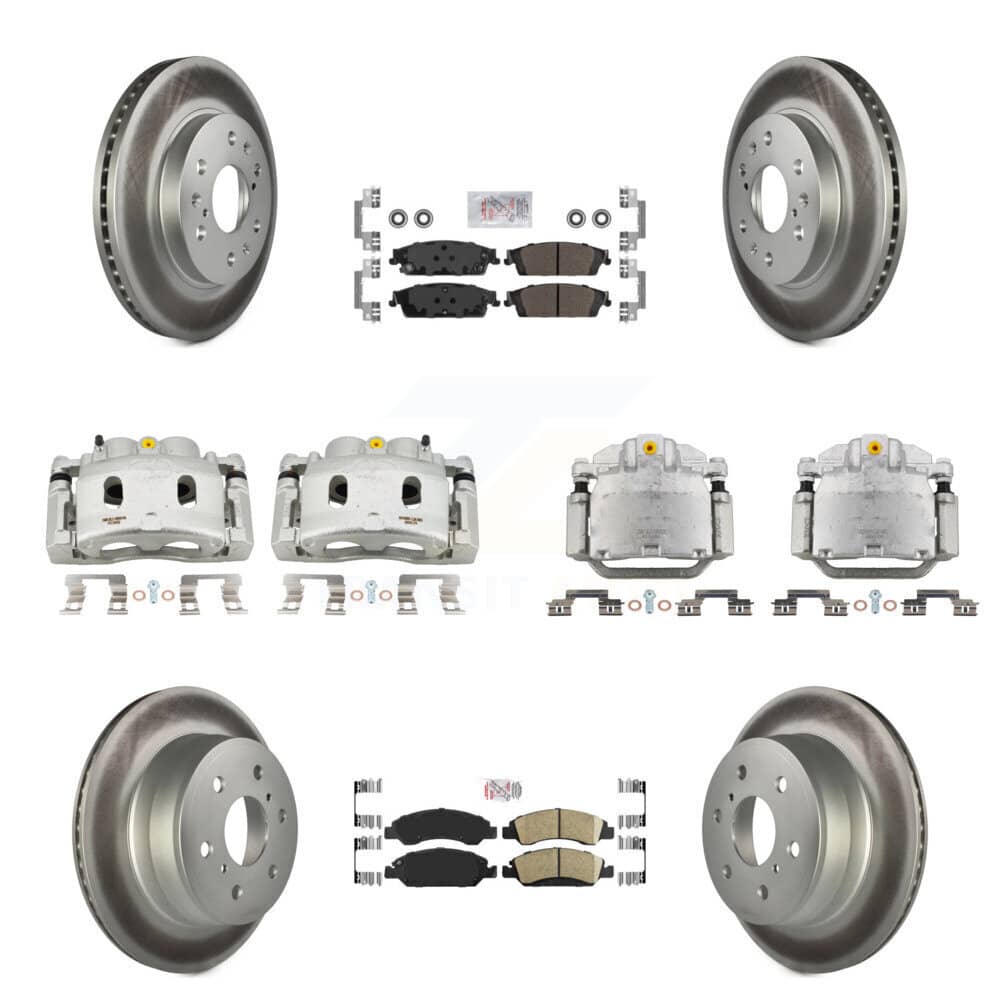 Transit Auto - KCG-102044N - Front and Rear Disc Brake Kits