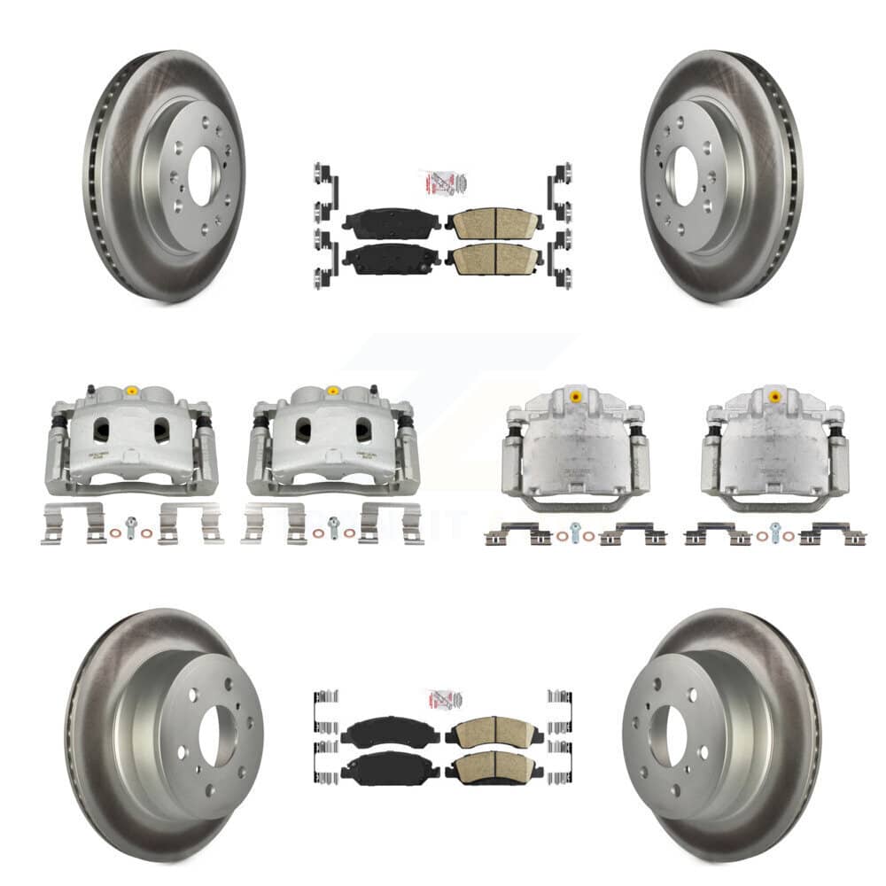 Transit Auto - KCG-102057N - Front and Rear Disc Brake Kits