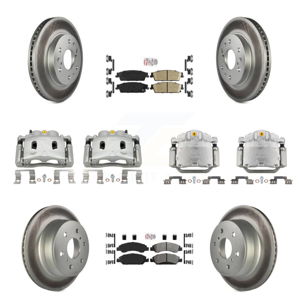 Transit Auto - KCG-102058N - Front and Rear Disc Brake Kits