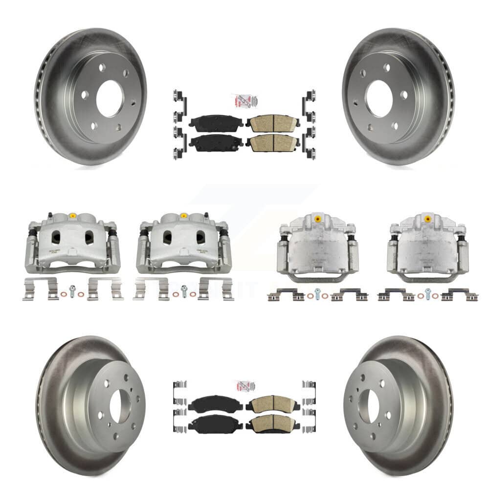 Transit Auto - KCG-102094N - Front and Rear Disc Brake Kits
