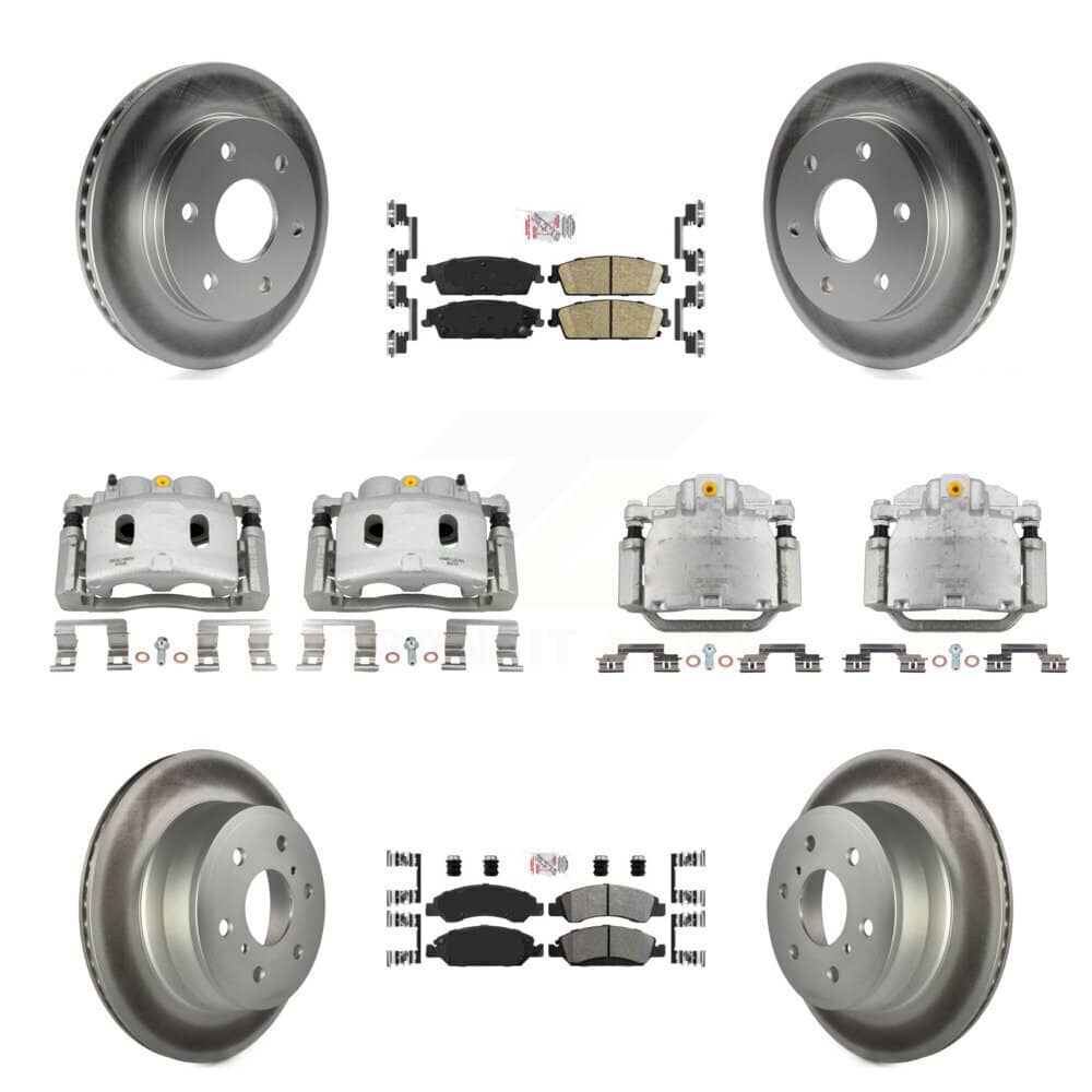 Transit Auto - KCG-102095N - Front and Rear Disc Brake Kits