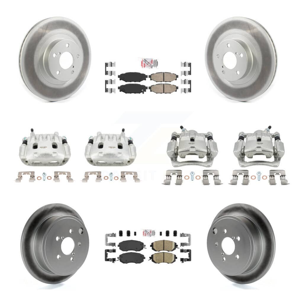 Transit Auto - KCG-102105N - Front and Rear Disc Brake Kits