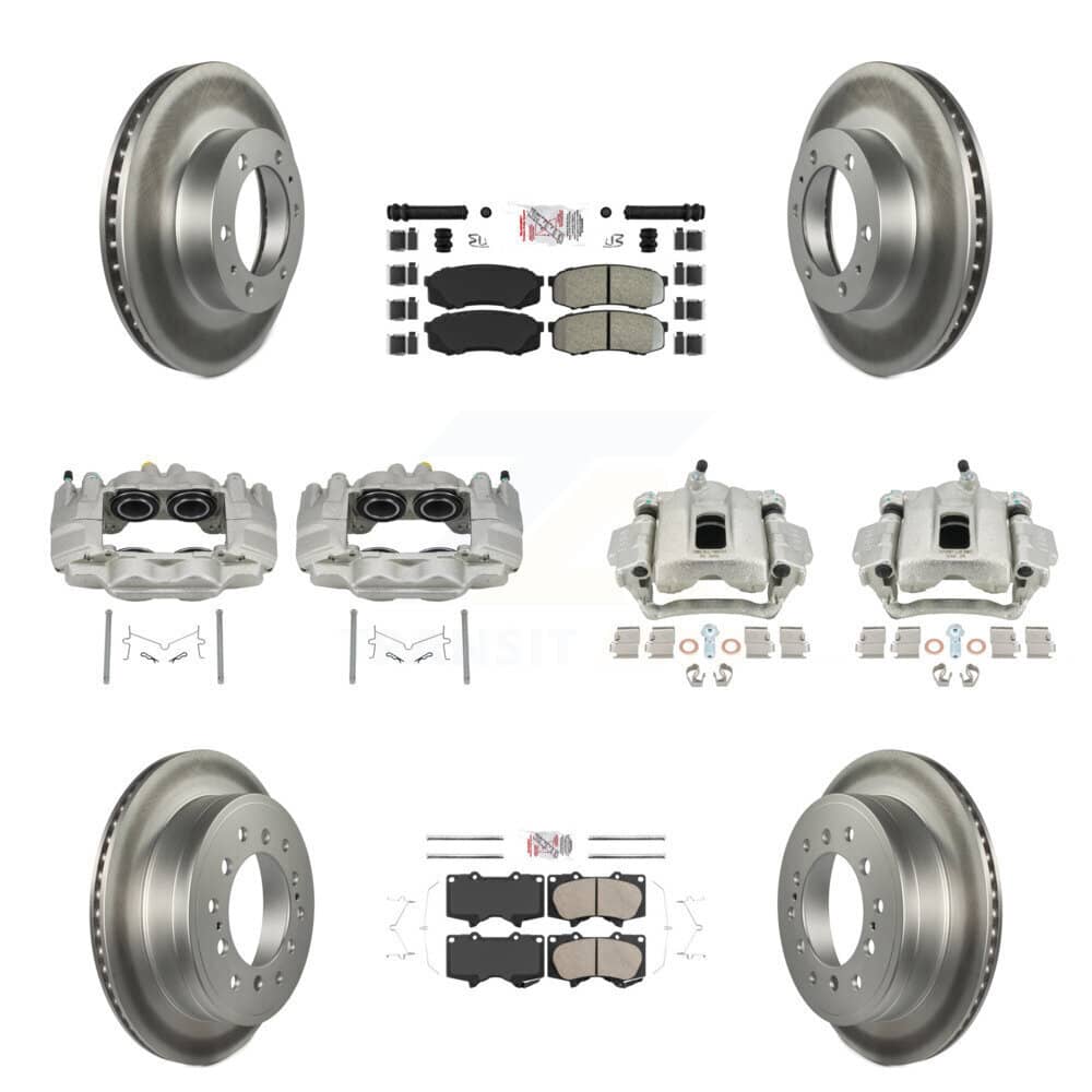 Transit Auto - KCG-102134N - Front and Rear Disc Brake Kits