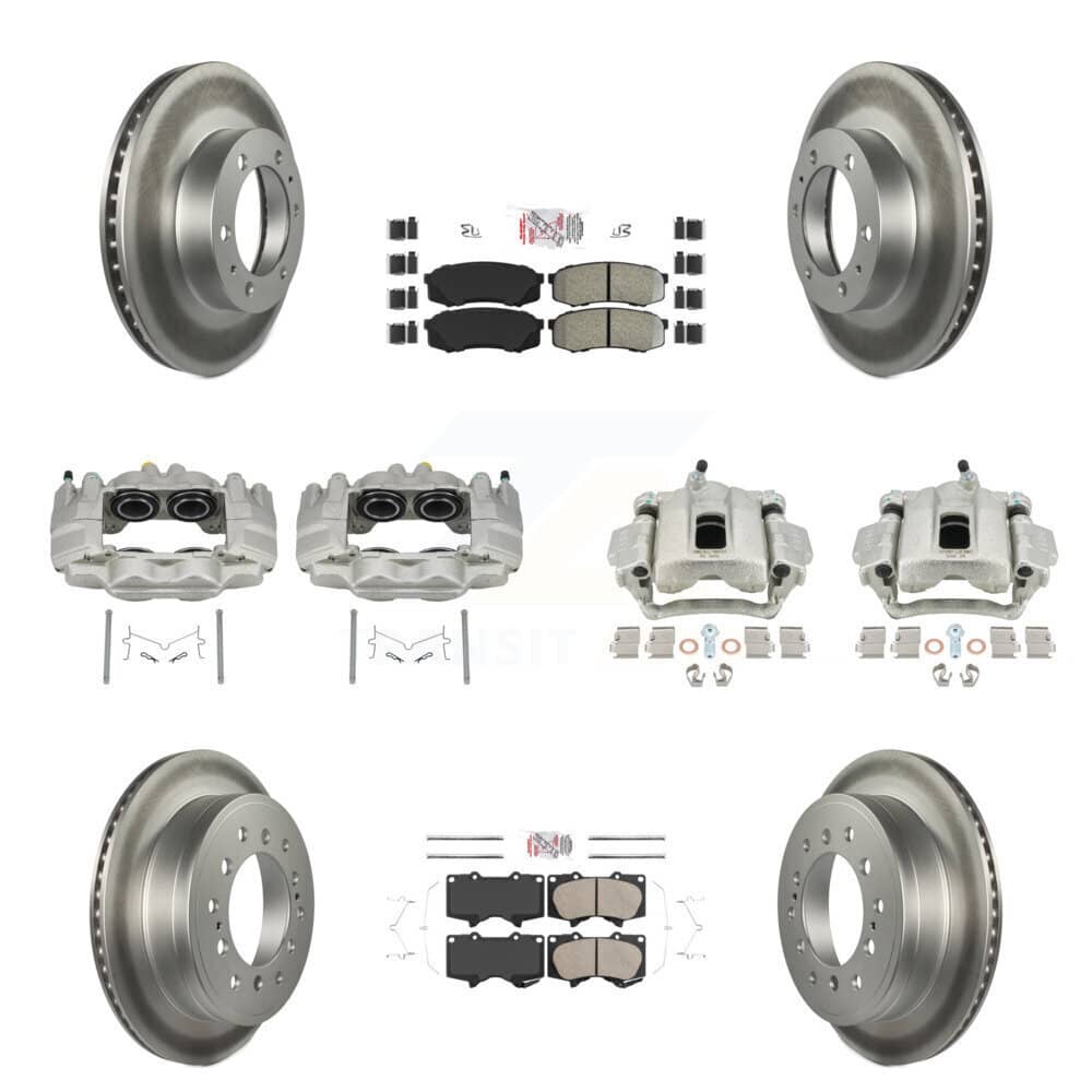 Transit Auto - KCG-102136N - Front and Rear Disc Brake Kits