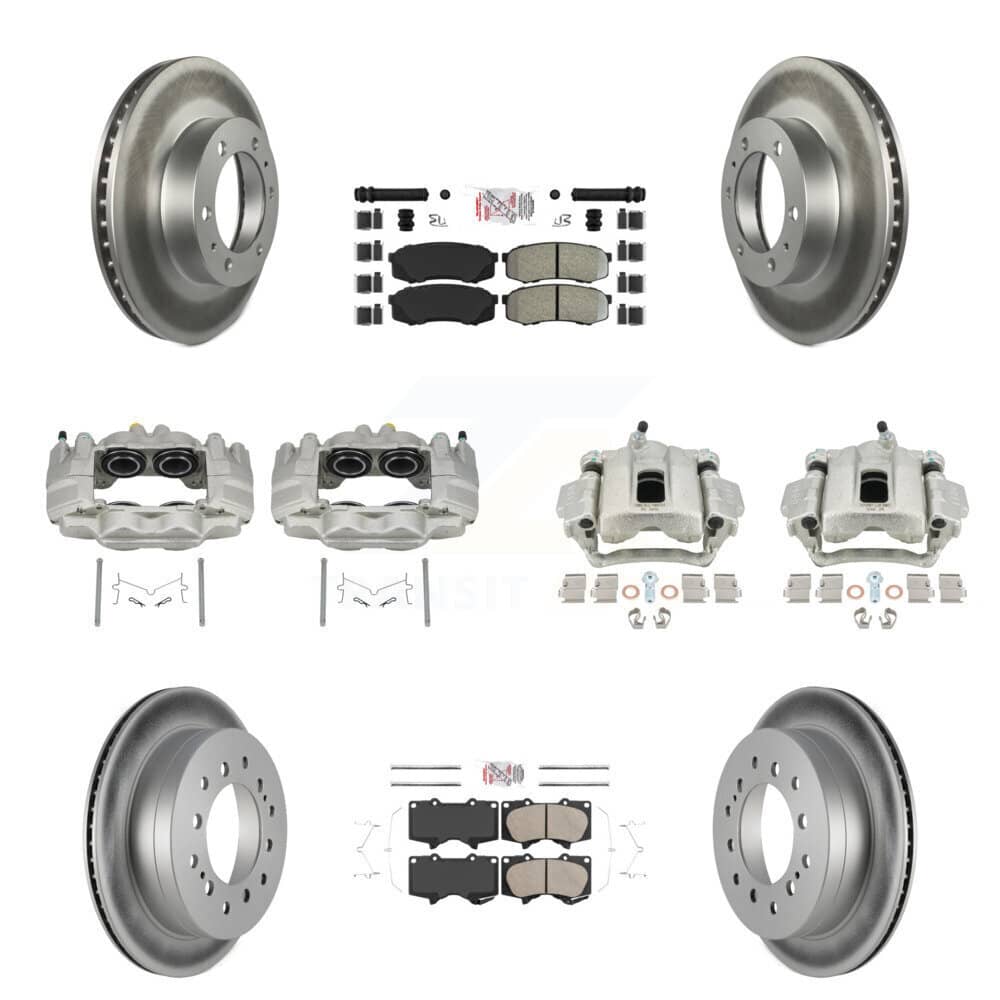 Transit Auto - KCG-102138N - Front and Rear Disc Brake Kits