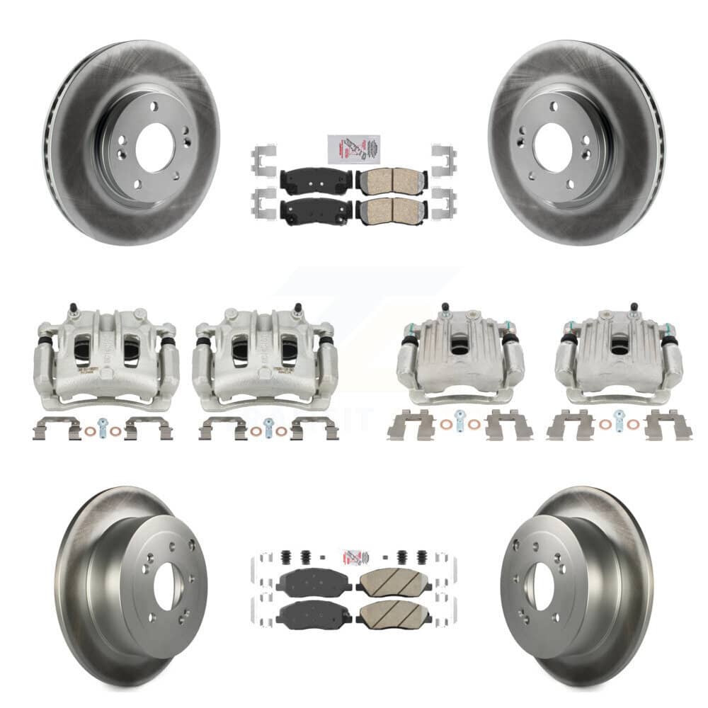 Transit Auto - KCG-102145N - Front and Rear Disc Brake Kits