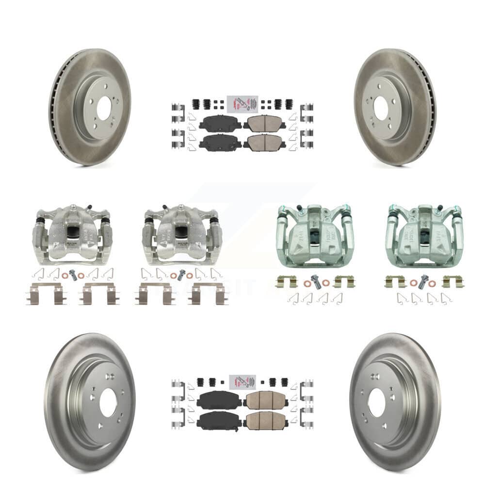 Transit Auto - KCG-102158N - Front and Rear Disc Brake Kits