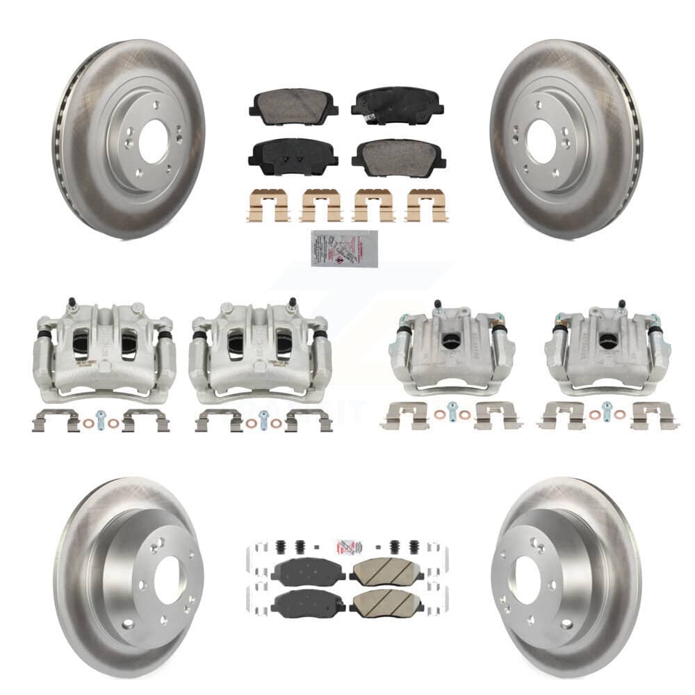 Transit Auto - KCG-102166N - Front and Rear Disc Brake Kits