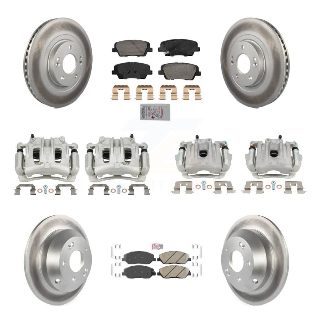 Transit Auto - KCG-102167N - Front and Rear Disc Brake Kits