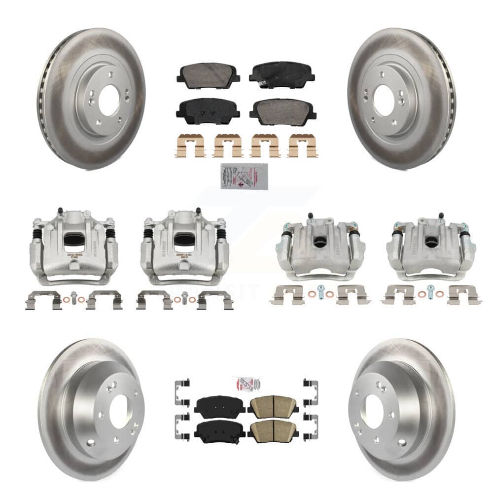 Transit Auto - KCG-102178N - Front and Rear Disc Brake Kits