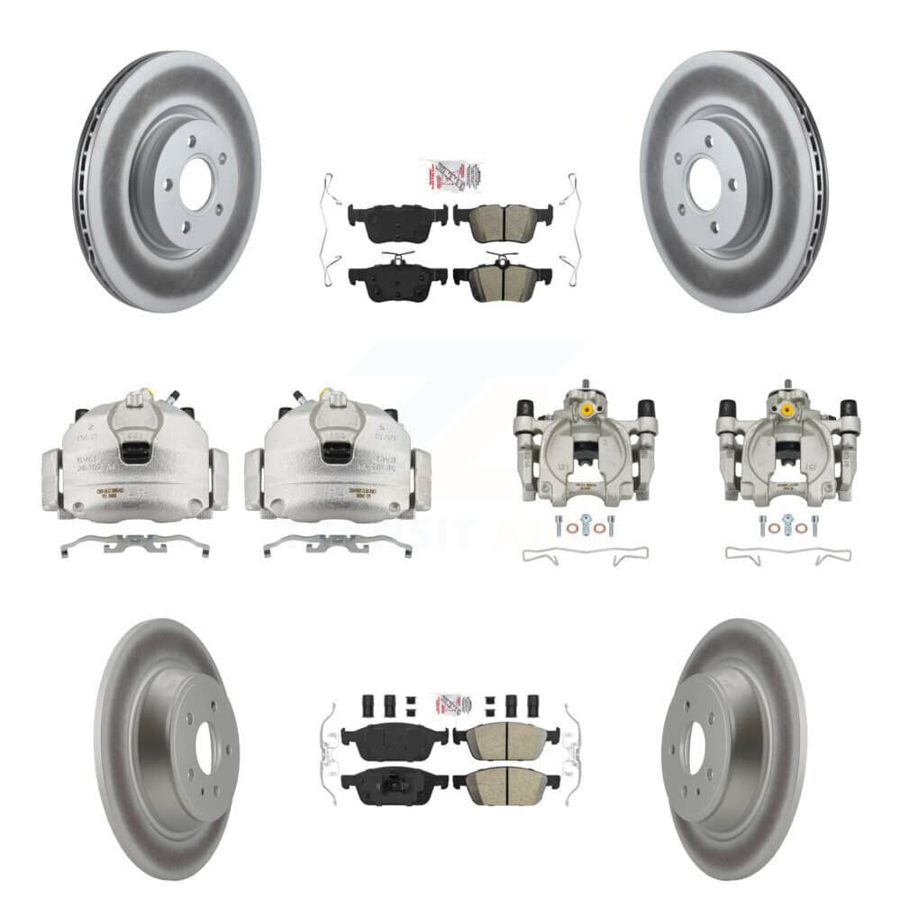 Transit Auto - KCG-102181N - Front and Rear Disc Brake Kits