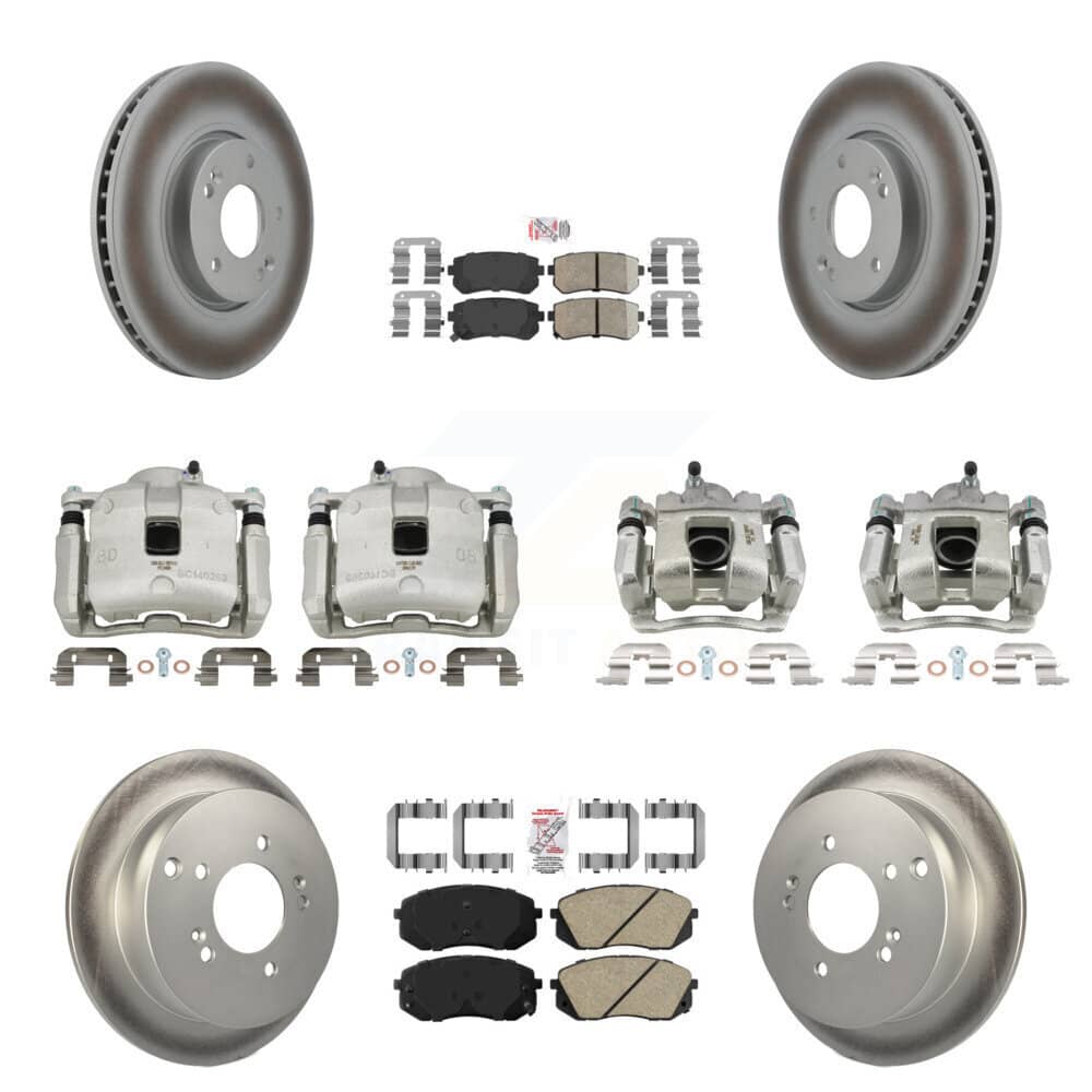 Transit Auto - KCG-102210N - Front and Rear Disc Brake Kits