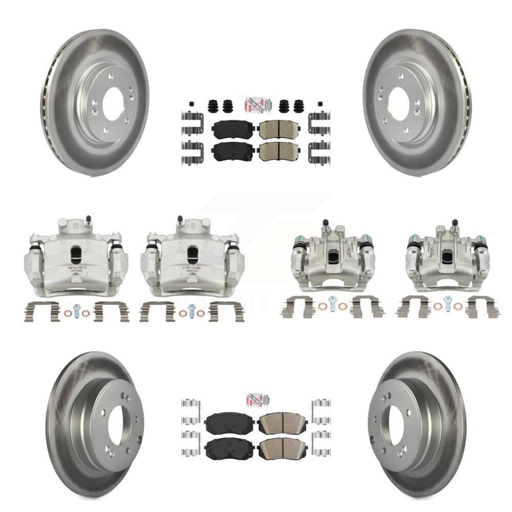 Transit Auto - KCG-102216N - Front and Rear Disc Brake Kits