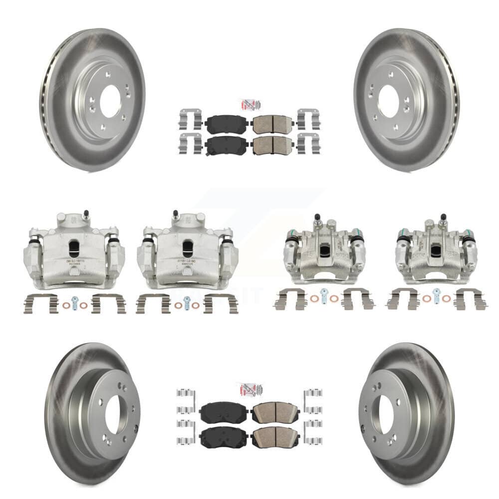 Transit Auto - KCG-102218N - Front and Rear Disc Brake Kits