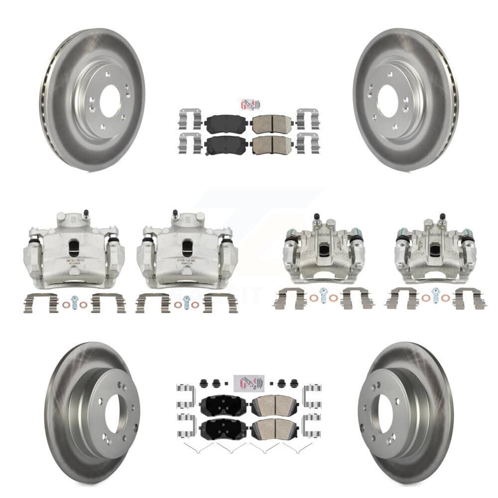 Transit Auto - KCG-102219N - Front and Rear Disc Brake Kits